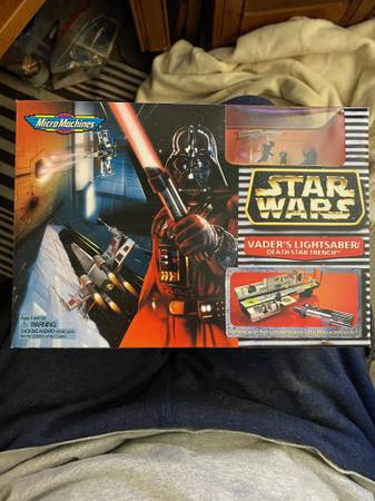 1996 STAR WARS ACTION FLEET MICRO MACHINES (GALOOB) VADER'S LIGHTSABER 1