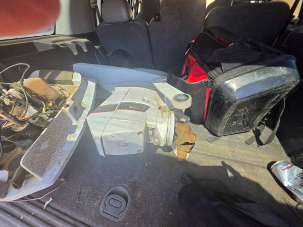 Volvo DP drive with props and transom plate 1