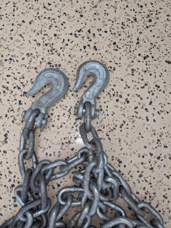 Chain, Tow Chains, Rigging For Sale: 5/16", 3/8" , 13ft-20ft, 1