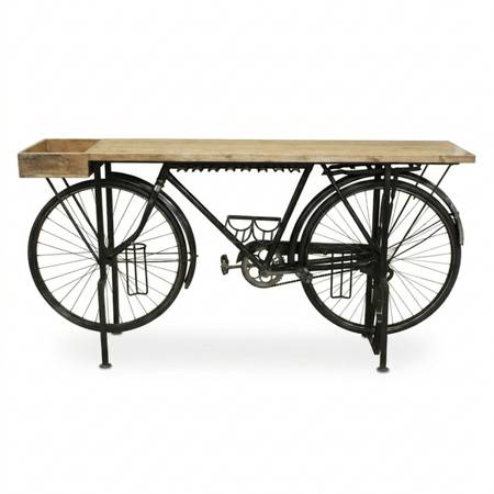 Bicycle Console Table - Black 1