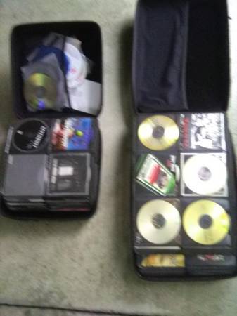 2 slappa cases of music 275+ cd's 1