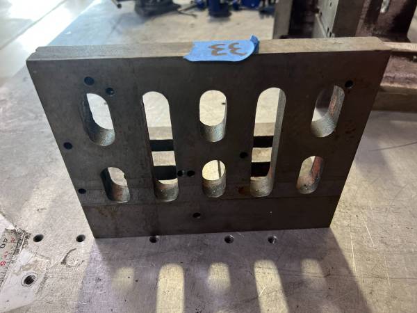 Precision Slotted Angle Plate – 7" x 9" x 6" – Machinist Tooling 1