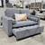 Grey Convertible Loveseat *BRAND NEW* 2 thumbnail
