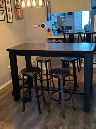Dining table and chairs 1