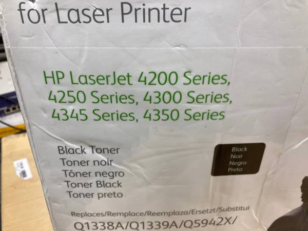 HP Printer Toners for 4200 - 4220 - 4300 - 4345 - 4350 1
