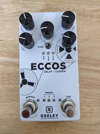 Keeley Eccos Tape Delay Pedal 1