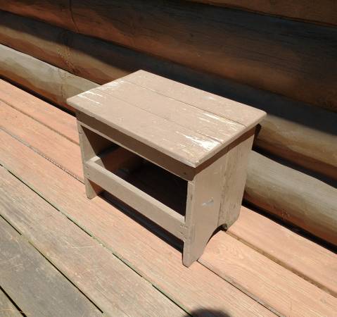 Vintage Side Table or Bench 1