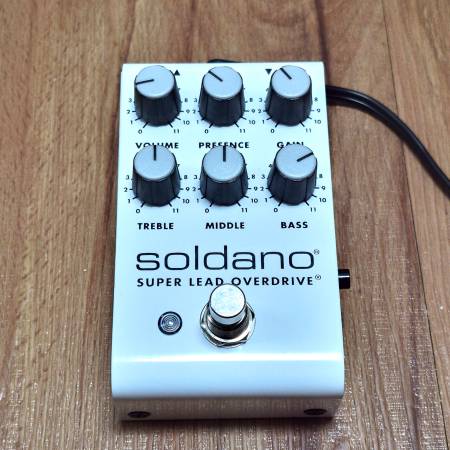 Soldano SLO Super Lead Overdrive Guitar Pedal - musical