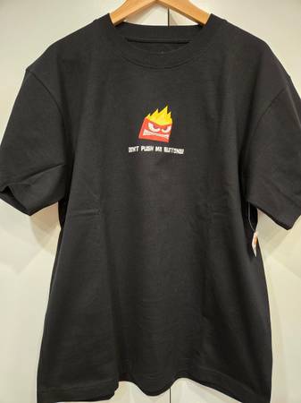 HK Disney land Inside Out 2 Anger Men's Tee T-shirt Brand New Tag L@@K 1