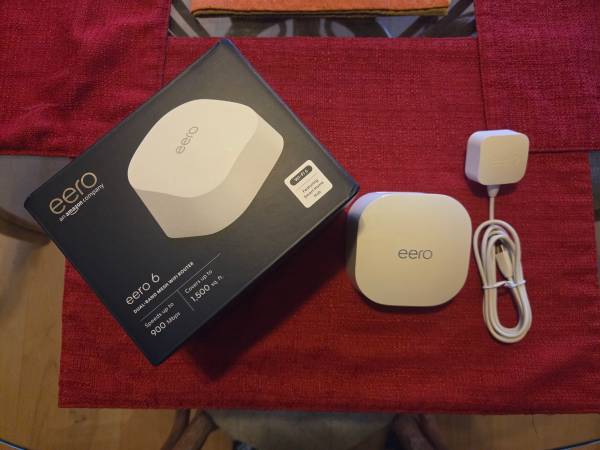 amazon eero 6 mesh wifi router 1