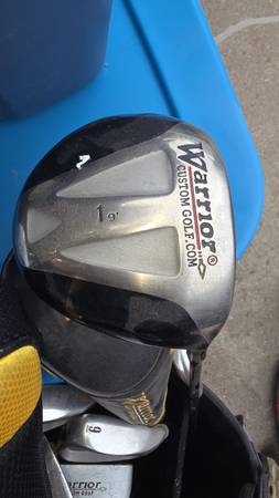 Warrior Golf clubs And bag 1