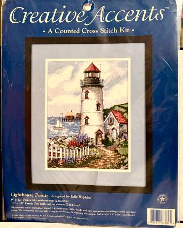 Lighthouse Cross Stitch Kit 1