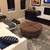 Designer custom made oversized Suede Fabric Ottoman 3 thumbnail