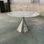 ✨ 48” Round Real Marble Dining Table – Modern Cone Base 1 thumbnail
