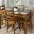 Compact Kitchen Dining Table with 4 Chairs PERFECT FOR SMALL PLACE! 2 thumbnail