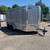 (SALE) New 7x14+v-nose upgraded SMOOTH SKIN enclosed cargo trailer 1 thumbnail