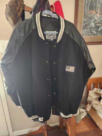 Pristine Steve & Barry's Wool Patriotic Varsity Jacket 1