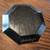 Vintage Slcoloc French Glass Octagonal Angel Plate 4 thumbnail
