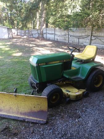John deere 420 1
