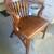 Solid walnut Sikes jurors' chair 2 thumbnail