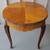 French Provincial Style Small Teak and Mahogany Wood Coffee Table 18 thumbnail