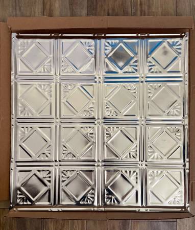 Tin Panels - Great for a Backsplash! 1
