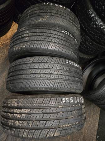 4 tires 255.60.17 toyo open country 99 % Tread dot 3924 1