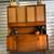 1960s Mid Century 2 Piece Hutch China Cabinet 18 thumbnail