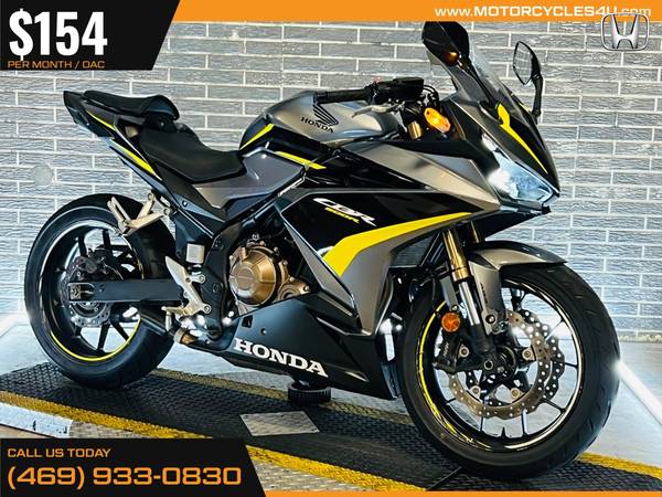 $154/mo - 2022 Honda CBR500R CBR 500 R CBR-500-R ABS