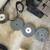 Delta 1” belt-5” disc Sander-9” buffer-6” bench grinder Wheels 2 thumbnail