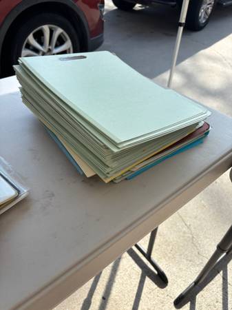 Free miscellaneous/organization file folders 1