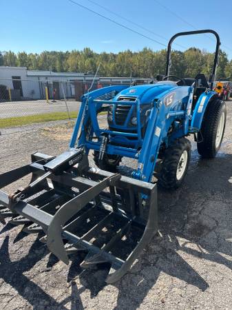 Like New LS 4WD Tractor, Loader, Bucket, Grapple. Financing Available! 1