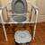 New Commode Bedside Shower Chair and folding Walker 6 thumbnail