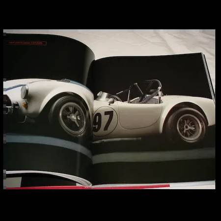 AUTHOR-SIGNED LARGE OP HC BOOK SHELBY CARS IN DETAIL COBRA GT40