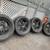 20” 6 lug Chevy/gmc chrome wheels plasti-dipped black (with tires) 1 thumbnail