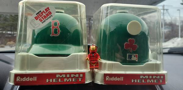 Riddell Boston Red Sox Shamrock Special Edition Mini Helmets - New (S 1