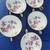 Vintage Castleton China Peon Rose Tea Cup Gold Trim & cream soup bowls 16 thumbnail