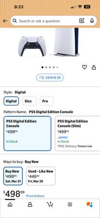 Ps5 digital 1