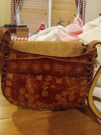 1970 leather handbag 1