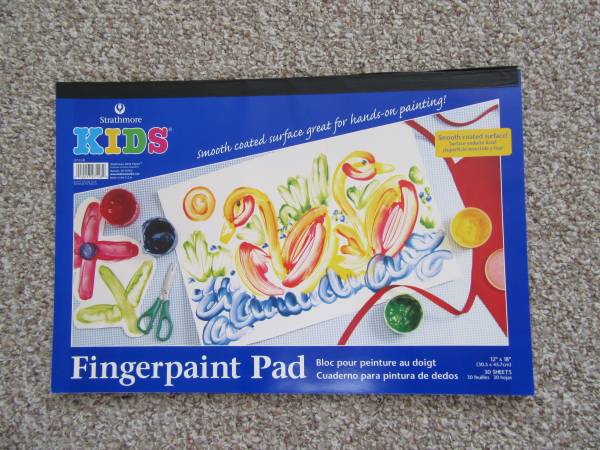 Strathmore Kids Fingerpaint Pad 12" x 18" 1