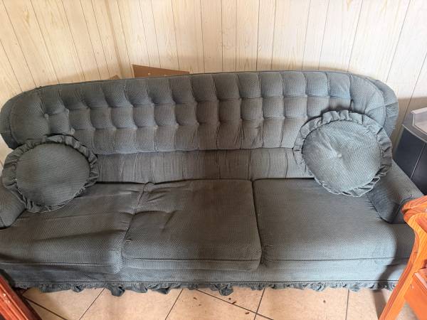 Grey sofa-3 seat 1