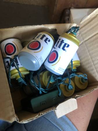 MILLER LIGHT STRING of DECORATIVE LIGHTS 1