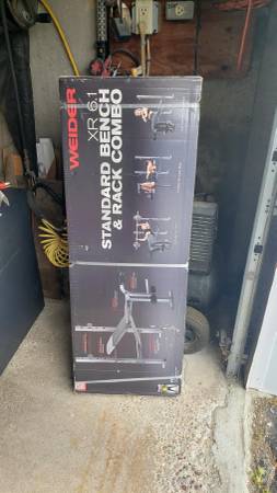 Weider XR-61 Standard Bench & Rack Combo 1