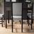 NEW 4 IKEA STEFAN WOOD GRAY BLACK DINING CHAIR CHAIRS UPHOLSTERY 4 thumbnail