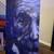 Albert Einstein Signed Canvas, It's All Relative, Stephen Fishwick 53" x 26.5" 1 thumbnail