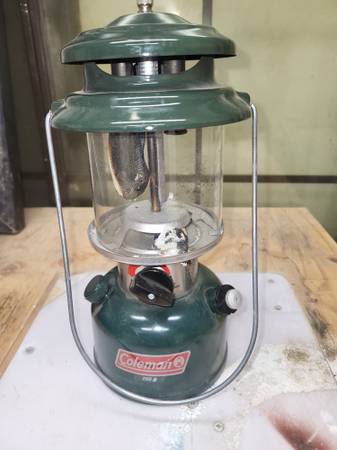 Coleman lantern 1