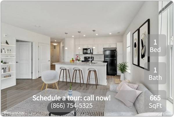 TRIO at Stanton Square Apartments – Commuting is easy! Right on the bu 1