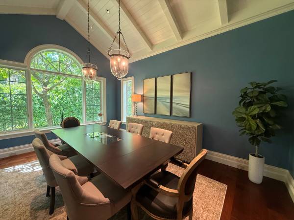 Dining Table, Buffet and Chairs 1