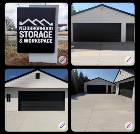 Workshop storage space commercial property for rent or lease 1