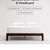 Nectar Bamboo Platform Bed Frame - Queen - Walnut - Floating Center Su 2 thumbnail